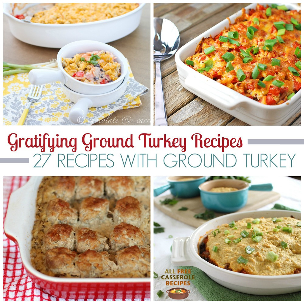 Ground Turkey Summer Recipes
 Gratifying Ground Turkey Recipes 27 Recipes with Ground