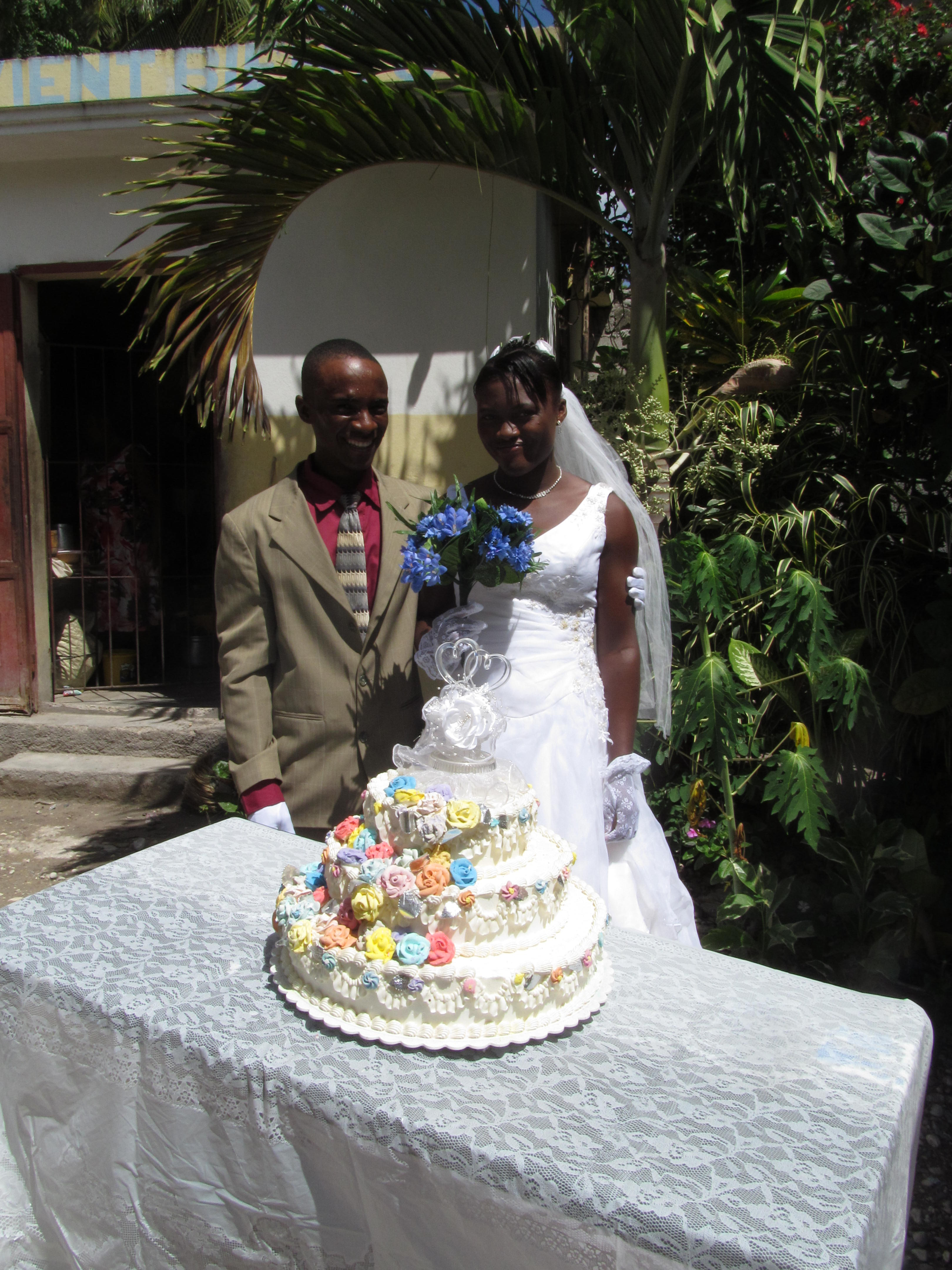 Haitian Wedding Cakes
 Haitian Mass Wedding
