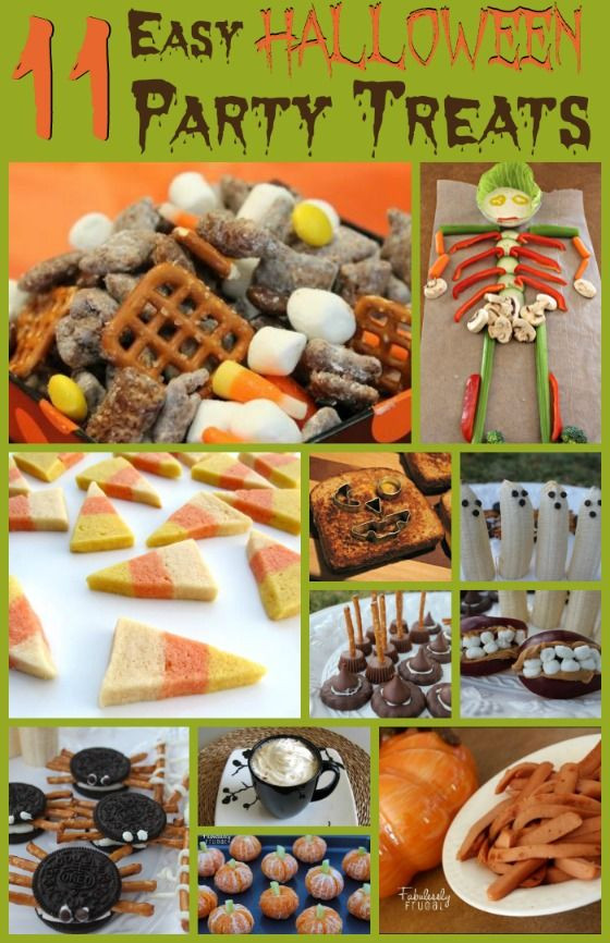 Halloween Healthy Snacks For Classroom
 18 Easy Halloween Party Treats