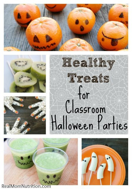 Halloween Healthy Snacks for Classroom 20 Ideas for Healthy Halloween Blog Roundup Nutrition Starring You