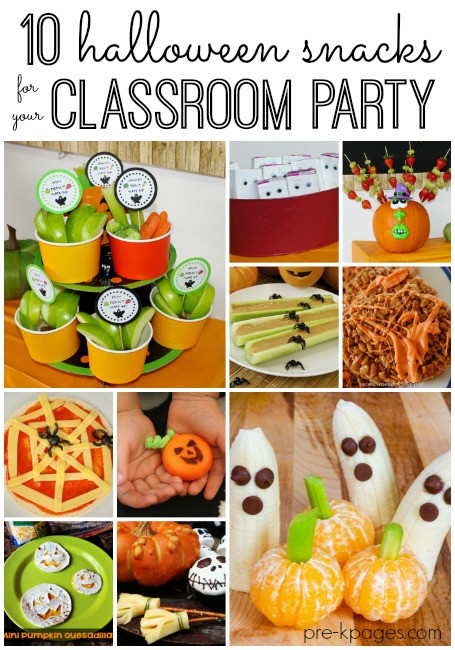 Halloween Healthy Snacks For Classroom
 Classroom Halloween Party Snacks