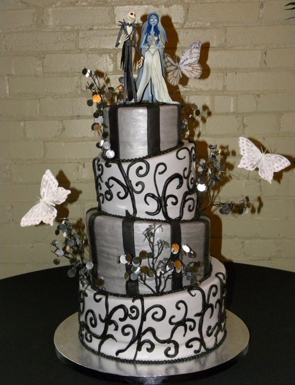 Halloween Wedding Cakes Ideas
 Halloween Themed Wedding Cakes