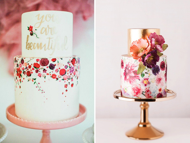 Hand Painted Wedding Cakes
 10 Amazing Hand painted Wedding Cakes Glitzy Secrets