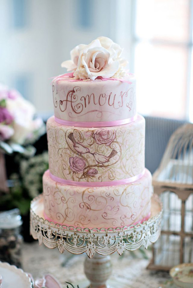 Hand Painted Wedding Cakes
 22 Hand Painted Wedding Cakes That Will Inspire You
