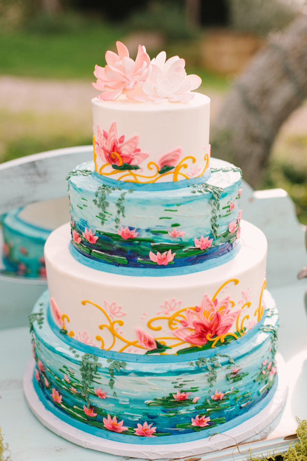 Hand Painted Wedding Cakes
 22 Hand Painted Wedding Cakes That Will Inspire You