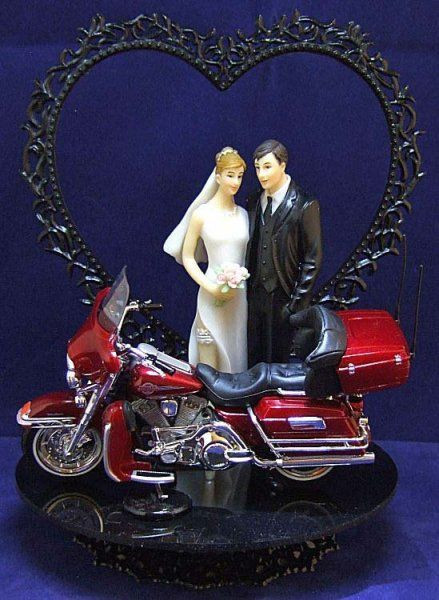 Harley Davidson Cake Toppers Wedding Cakes
 Harley Davidson Wedding Cake Topper 10