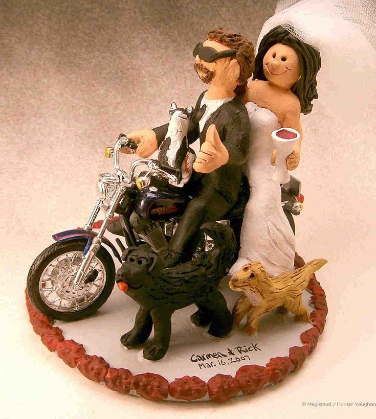 Harley Davidson Cake Toppers Wedding Cakes
 1000 images about Cakes Harley Davidson on Pinterest