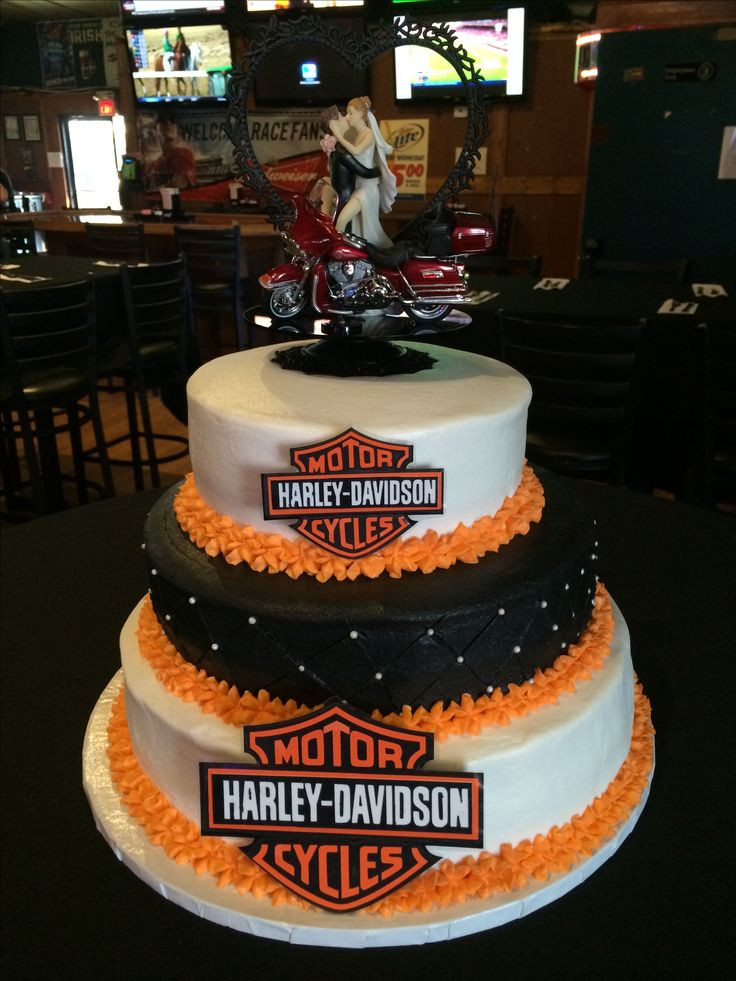 Harley Davidson Wedding Cakes
 Harley Davidson Wedding Cake Ideas and Designs