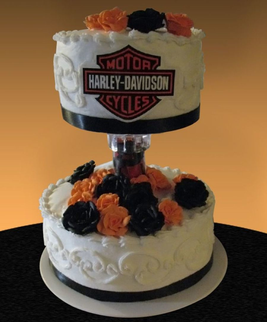 Harley Wedding Cakes
 Harley Davidson Wedding CakeCentral