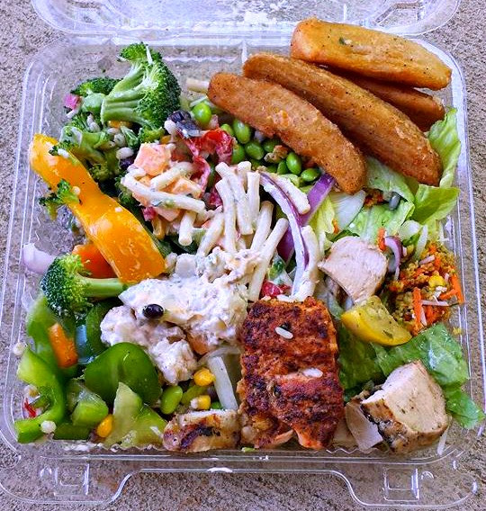 Harris Teeter Easter Dinner
 Harris Teeter Salad Bar After My Appt – Simply Taralynn