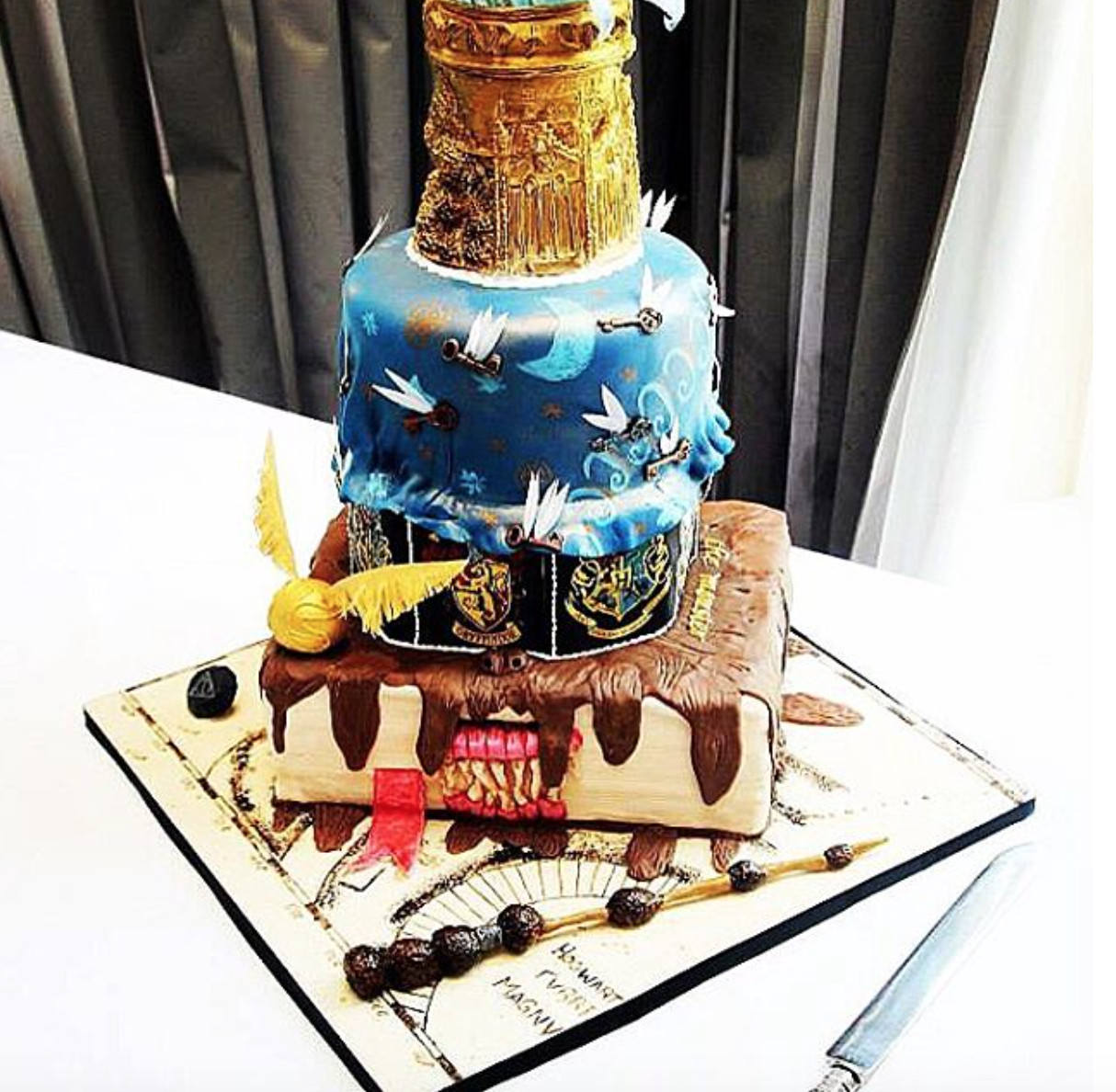 Harry Potter Wedding Cakes
 Harry Potter Wedding Cakes