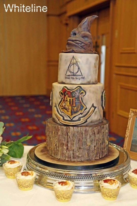 Harry Potter Wedding Cakes
 Harry Potter Wedding cake by Shirley Jones CakesDecor