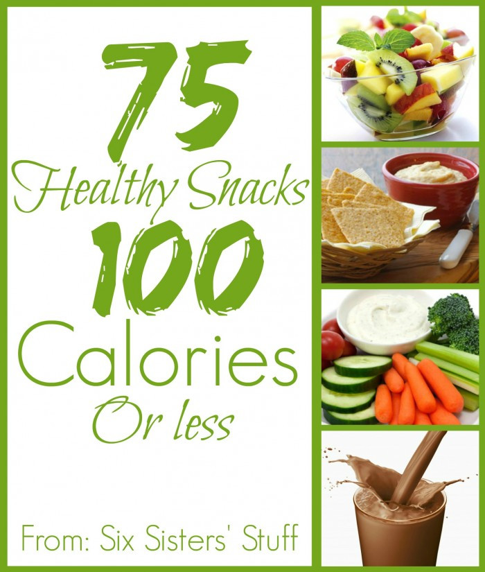 Healthy 100 Calorie Snacks
 75 Healthy Snacks 100 Calories or Less