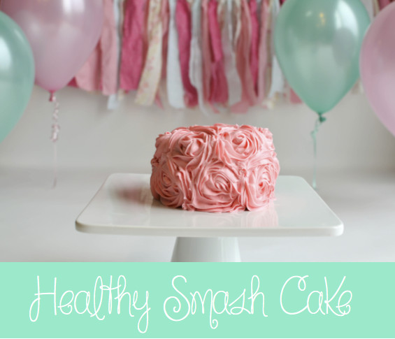 Healthy 1St Birthday Cake
 Modern Day Homemaker "Healthy" First Birthday Cake