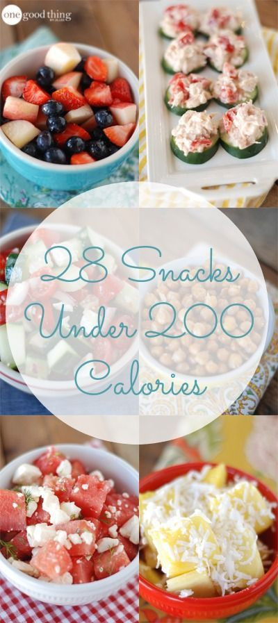 Healthy 200 Calorie Snacks
 28 Healthy Snacks Under 200 Calories in Honor of American