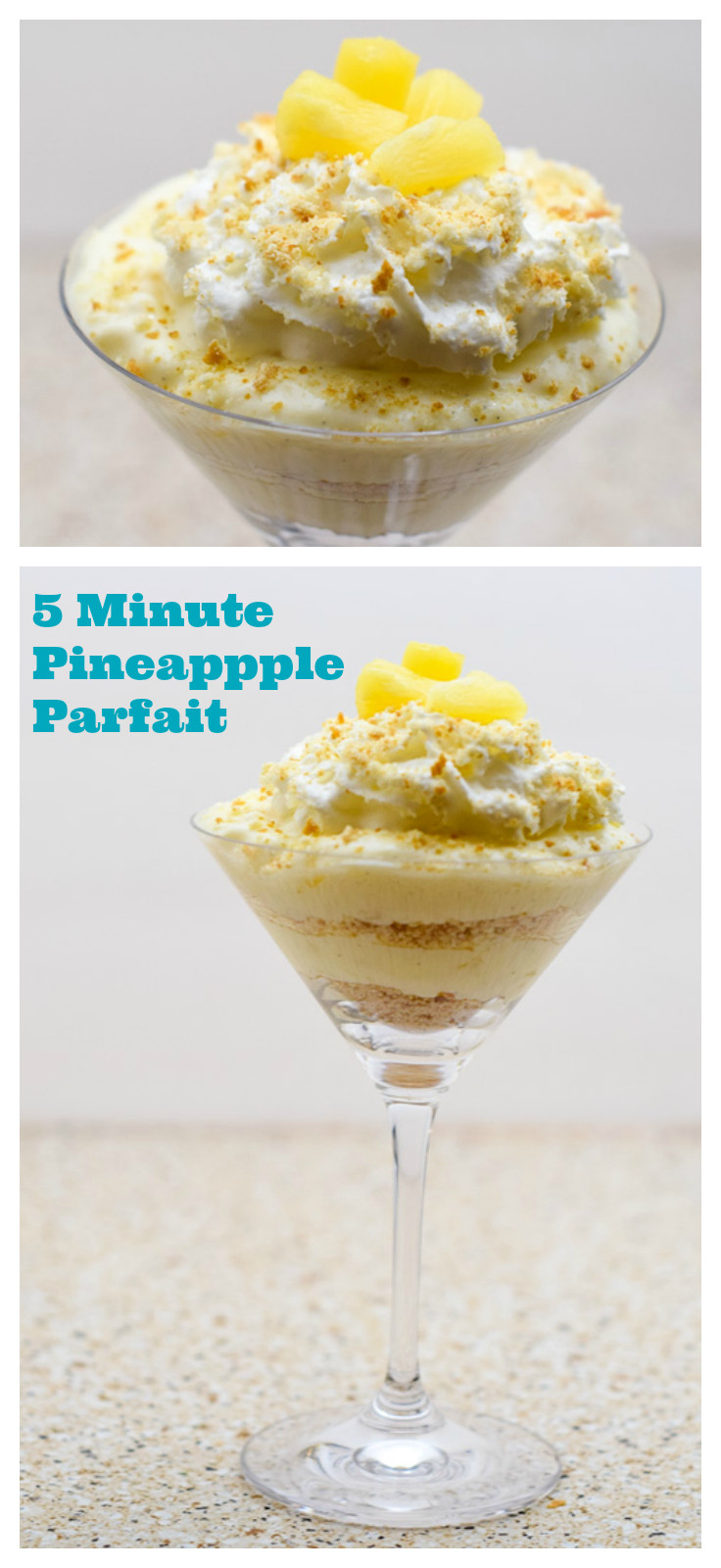 Healthy 5 Minute Desserts
 Quick and Easy Dessert 5 Minute Pineapple Parfait Plus