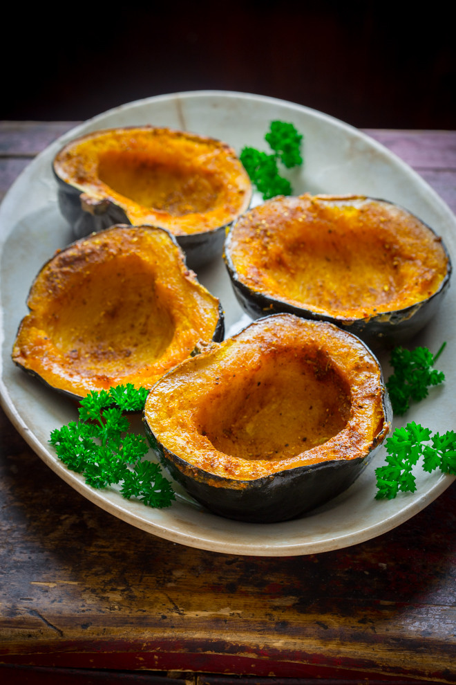 Healthy Acorn Squash Recipes the Best Curry Roasted Acorn Squash Healthy Seasonal Recipes