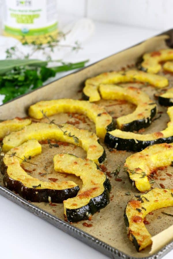 Healthy Acorn Squash Recipes
 Herb Roasted Parmesan Acorn Squash The Real Food Dietitians