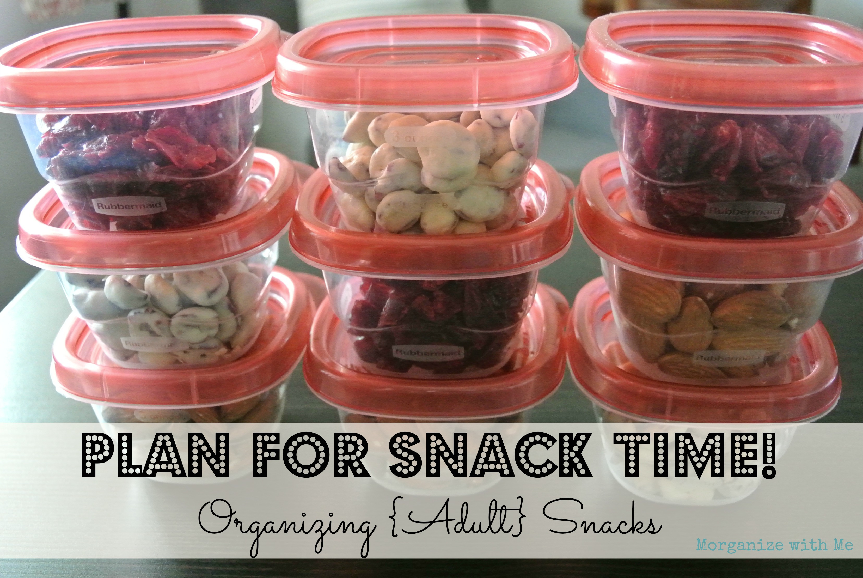 Healthy Adult Snacks
 Organizing Adult Snacks