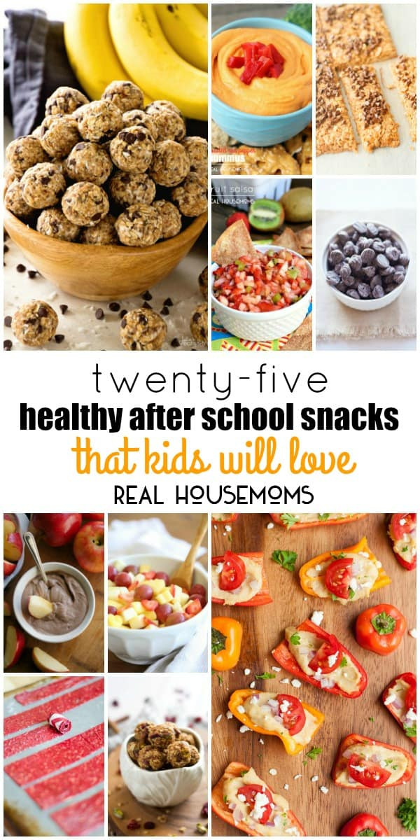 Healthy After School Snacks
 25 Healthy After School Snacks That Kids Will Love ⋆ Real