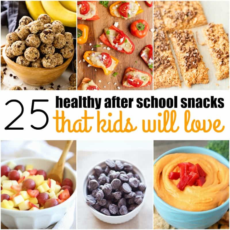 Healthy After School Snacks
 25 Healthy After School Snacks That Kids Will Love ⋆ Real