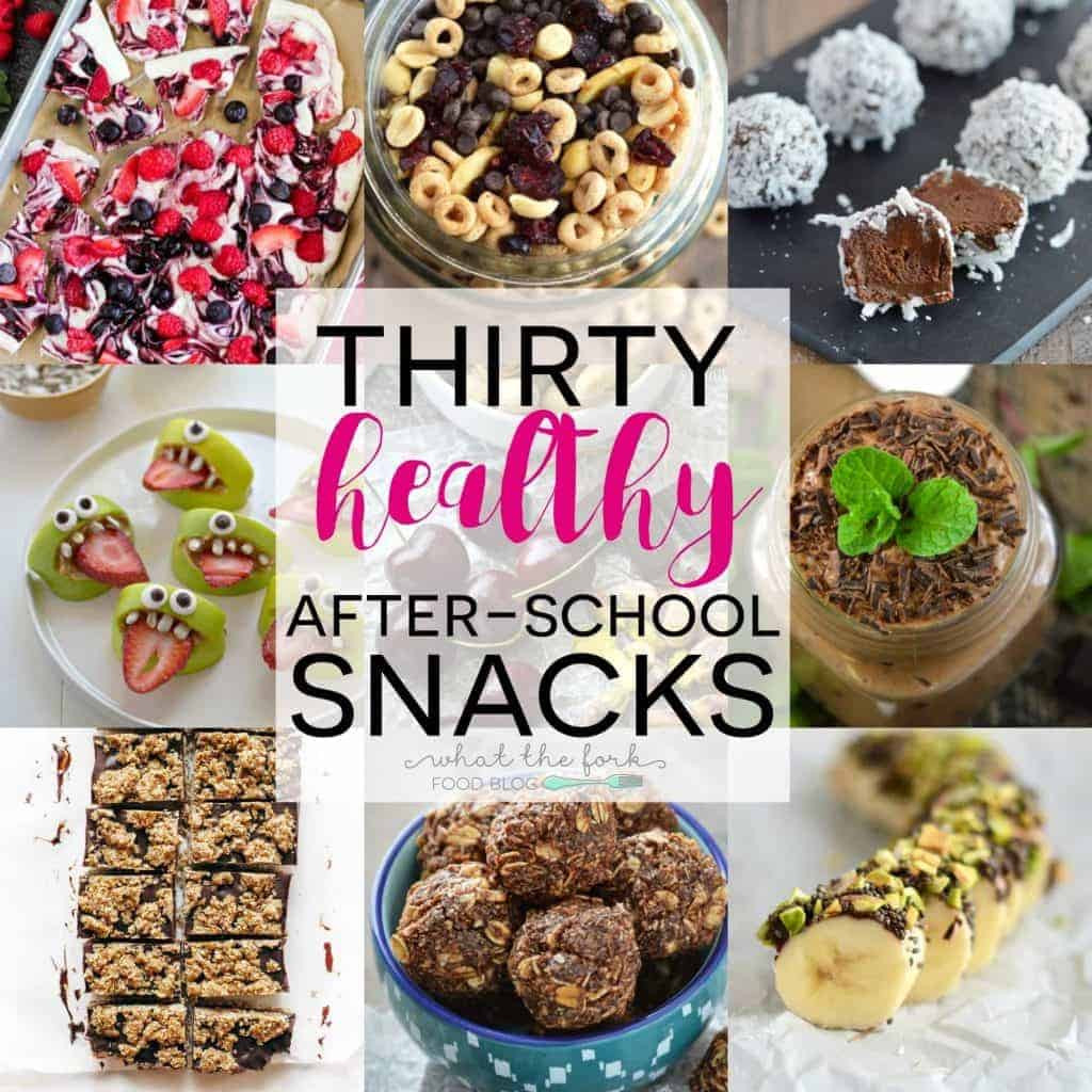 Healthy after School Snacks Best 20 30 Healthy after School Snacks What the fork
