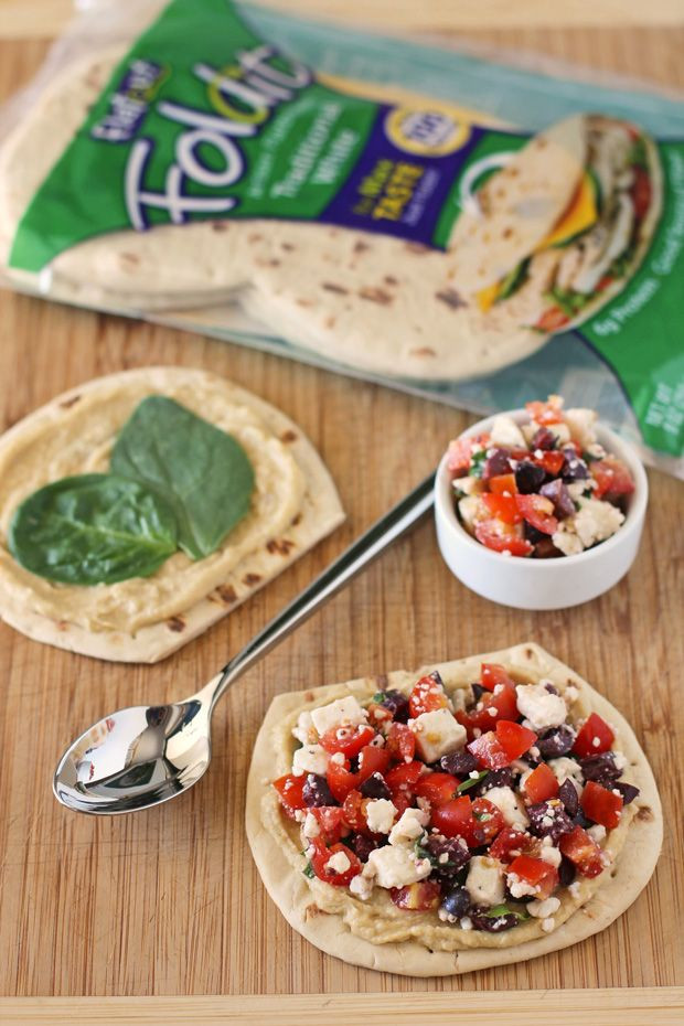 Healthy Afternoon Snacks
 Greek Snack Flats Recipe