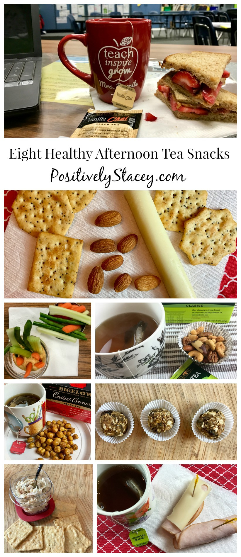 Healthy Afternoon Snacks For Work
 Eight Healthy Afternoon Tea Snacks Positively Stacey