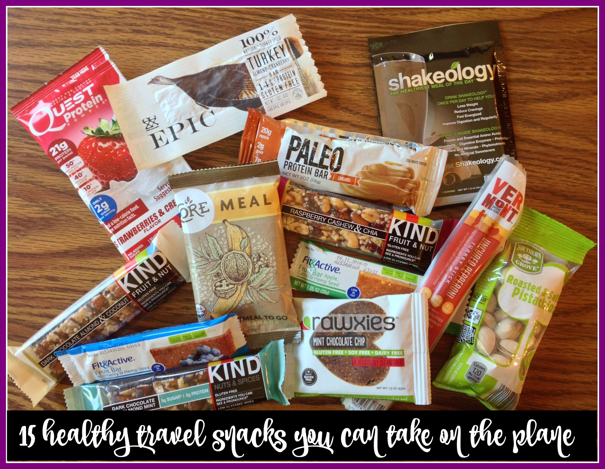 Healthy Airplane Snacks
 15 Healthy Travel Snacks You Can Take The Plane Weigh