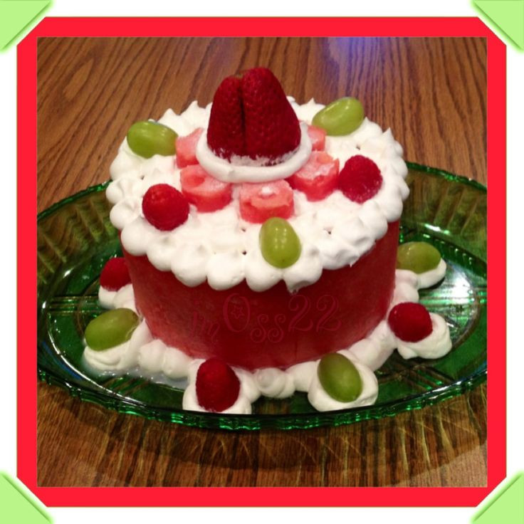 Healthy Alternatives To Birthday Cake
 36 best images about cake AL FRUIT on Pinterest
