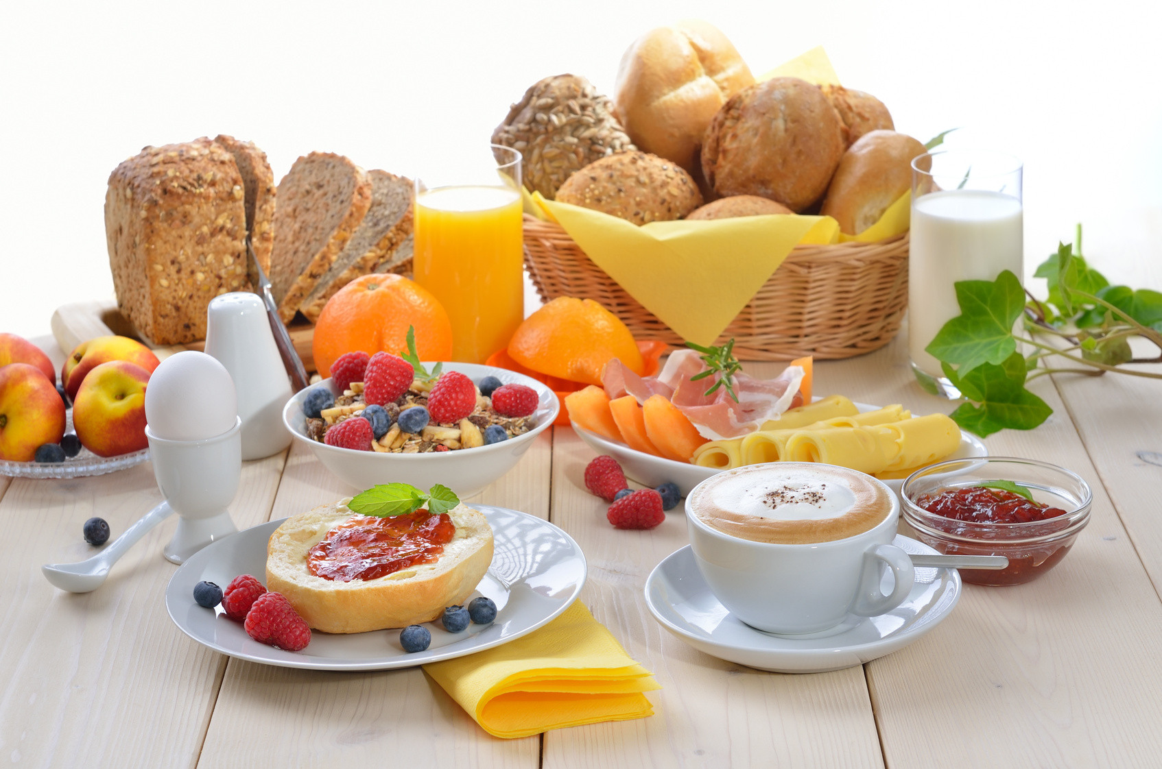 Healthy And Delicious Breakfast
 Buffet Breakfast Hotel La Serena