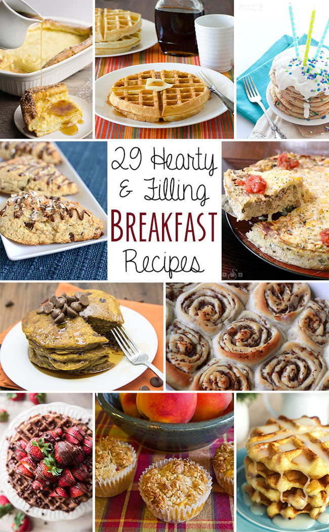 Healthy And Filling Breakfast
 Peach and Oatmeal Muffins 28 Hearty and Filling