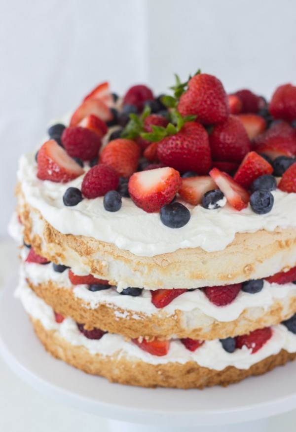 Healthy Angel Food Cake Recipe
 Healthy 4th of July Desserts Eating Richly