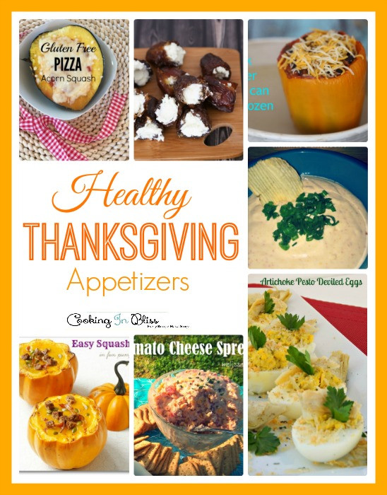 Healthy Appetizers For Thanksgiving
 Healthy Thanksgiving Appetizers Cooking in Bliss