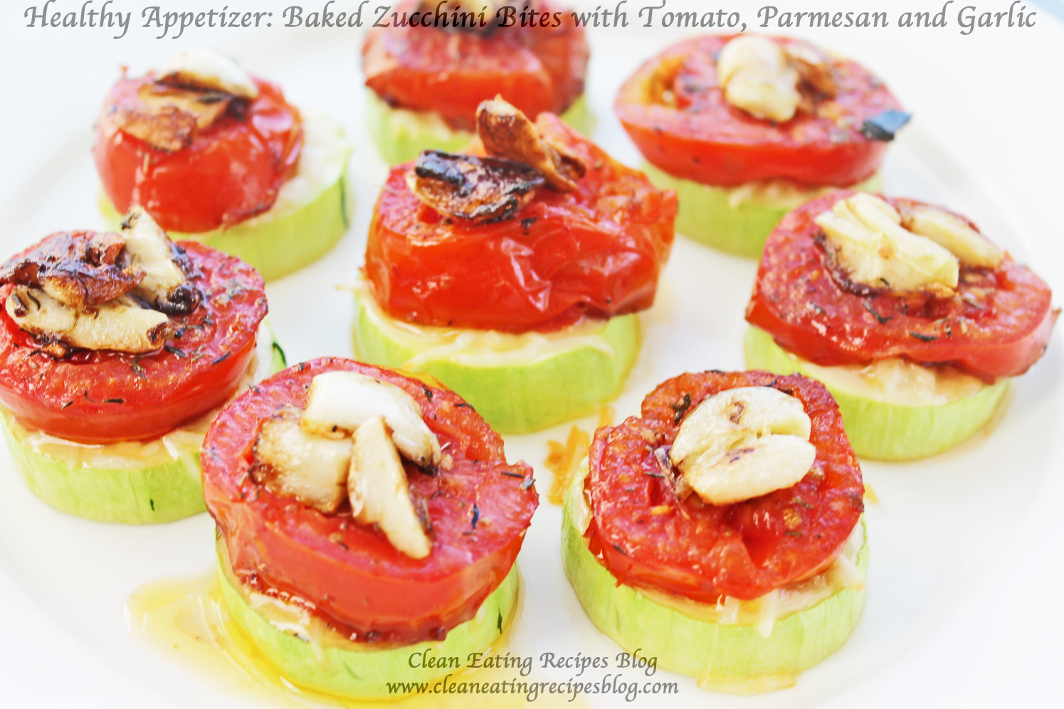 Healthy Appetizers Recipes
 Healthy Appetizer Baked Zucchini Bite