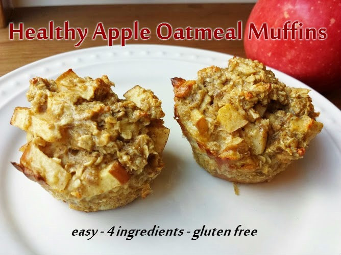 Healthy Apple Breakfast Recipes
 Healthy Apple Oatmeal Muffins Recipe Run Eat Repeat