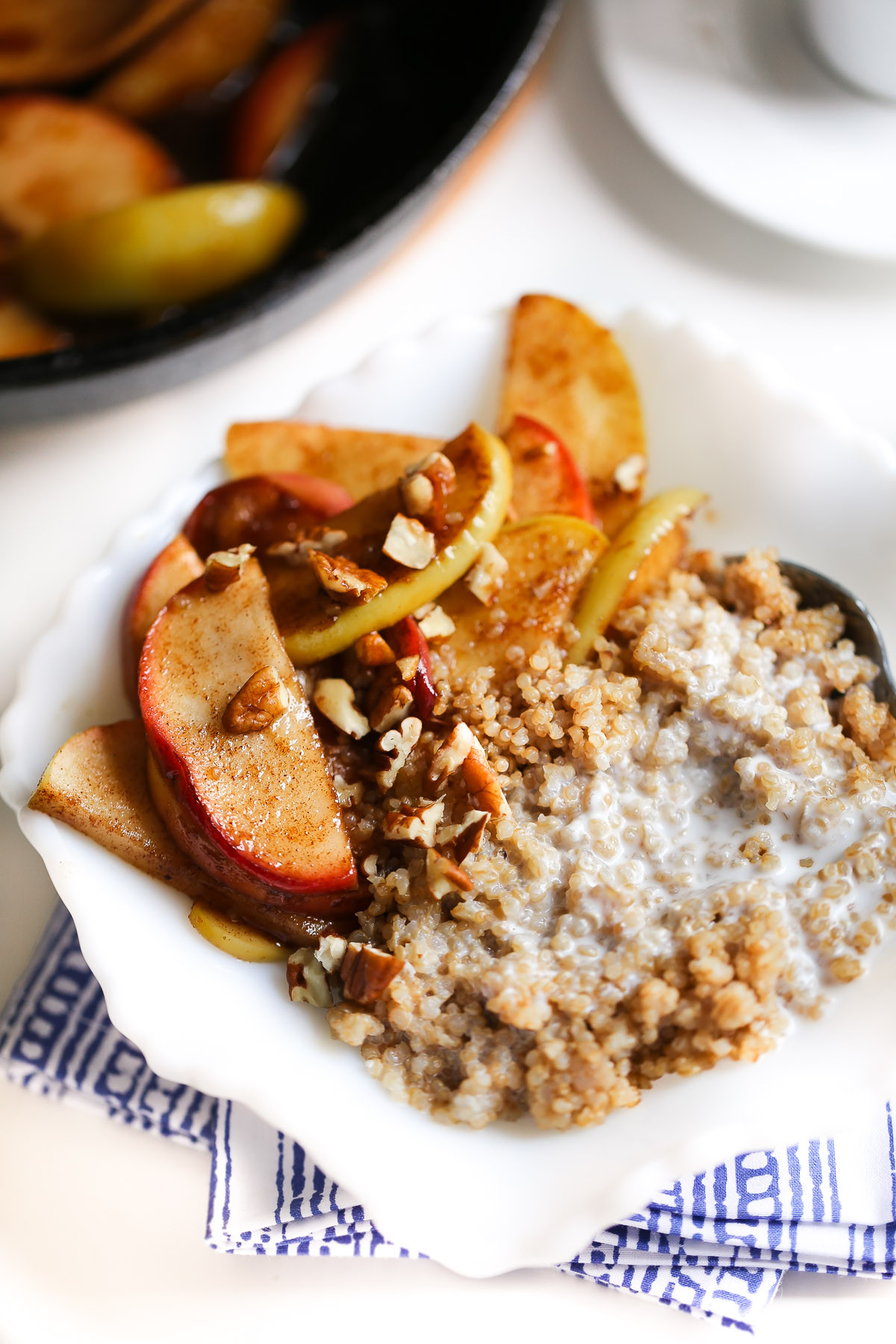 Healthy Apple Breakfast Recipes
 Healthy Breakfast Quinoa with Coconut Milk and Apples