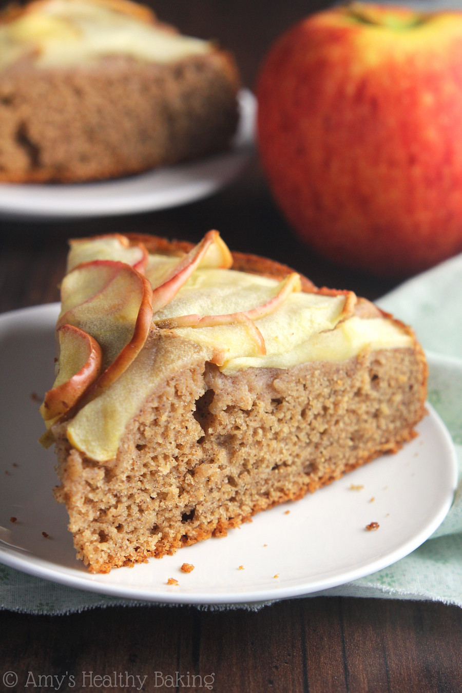 Healthy Apple Cake
 Simple Cinnamon Apple Cake
