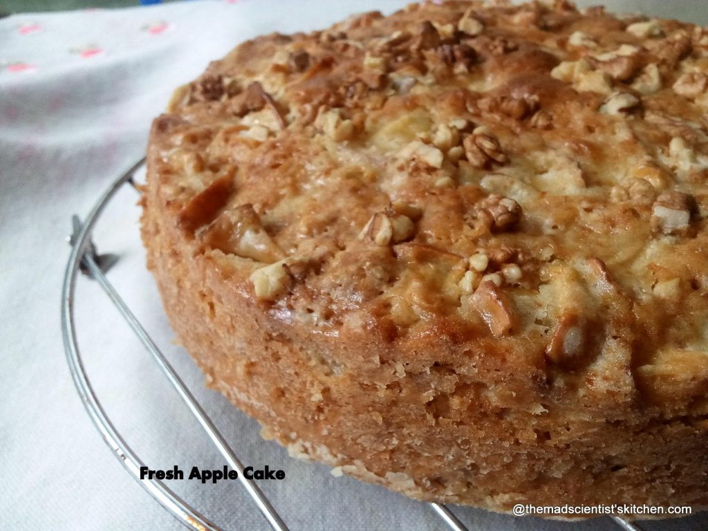 Healthy Apple Cake Recipes With Fresh Apples
 Apple Cake with Fresh Apples and Walnuts