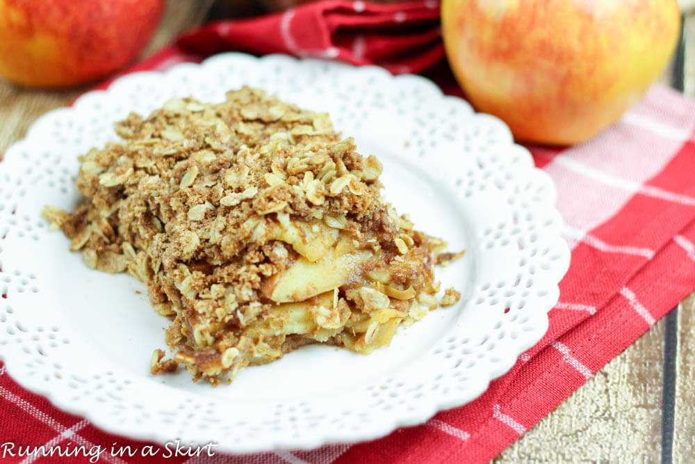 Healthy Apple Cobbler
 Healthy Apple Crisp