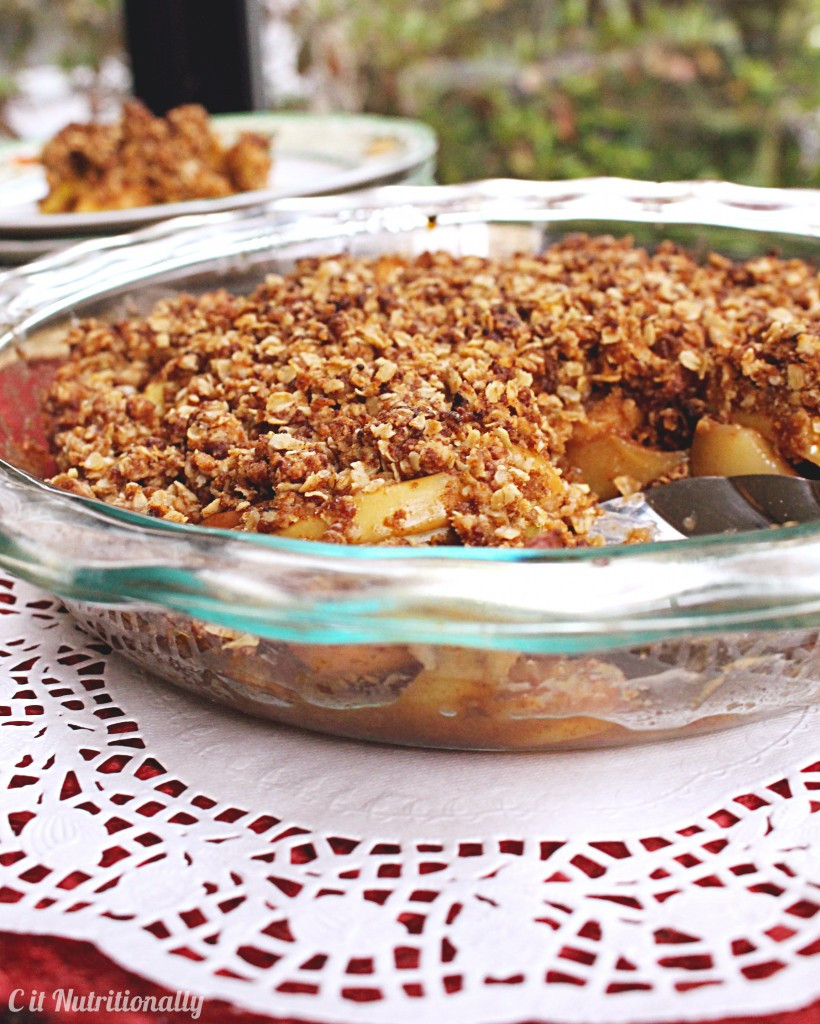 Healthy Apple Cobbler
 Healthy Apple Crisp C it Nutritionally