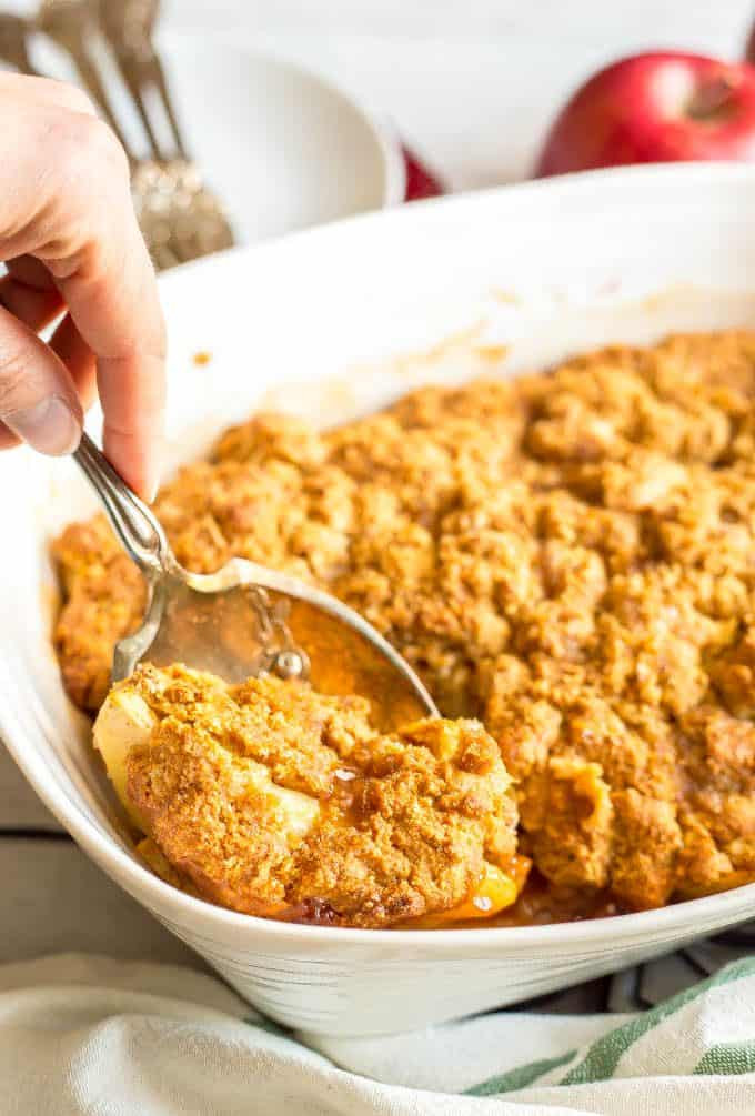 Healthy Apple Cobbler
 Healthy apple cobbler Family Food on the Table