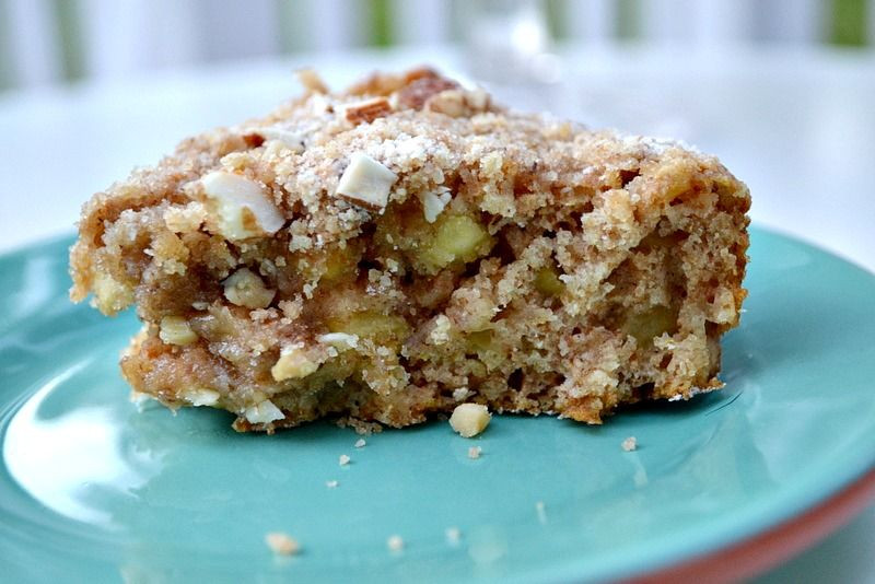 Healthy Apple Coffee Cake
 Amazingly moist low fat healthy apple cake no butter or