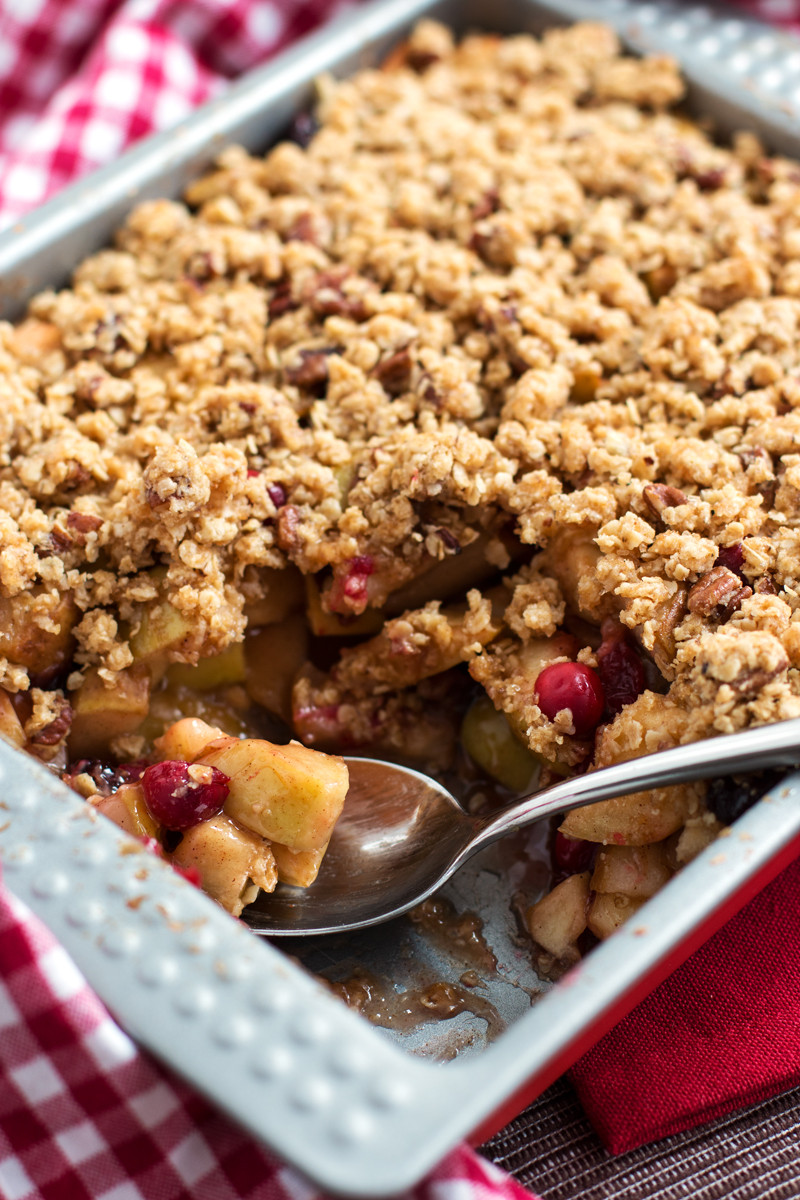 Healthy Apple Crisp Recipes
 Skinny Holiday Fruit Crisp Savory Nothings