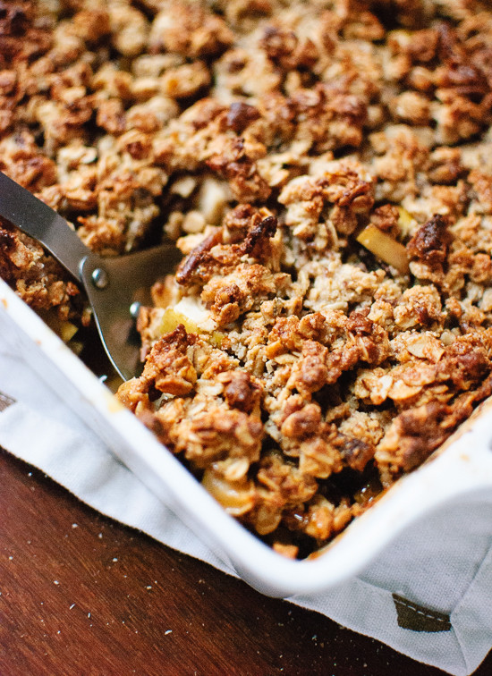 Healthy Apple Dessert Recipes
 Healthy Gluten Free Apple Crisp Cookie and Kate