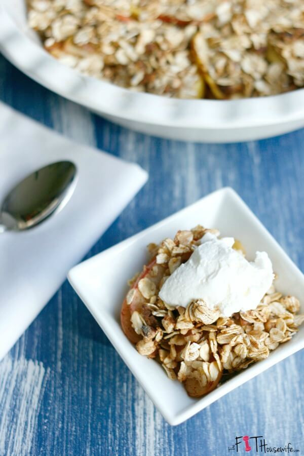 Healthy Apple Desserts
 Healthy Apple Crisp – 21 Day Fix Approved The Fit Housewife
