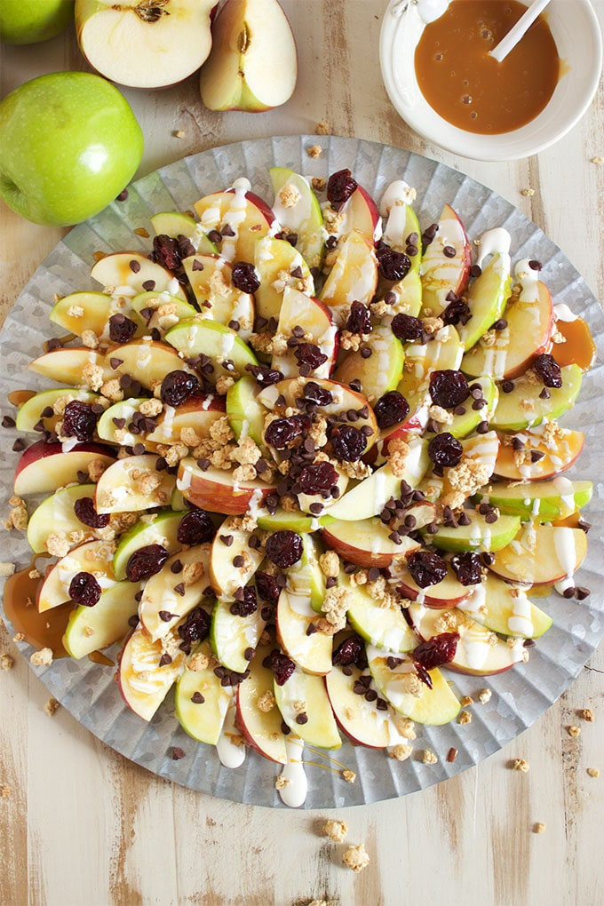 Healthy Apple Nachos
 Easy Caramel Apple Nachos The Suburban Soapbox