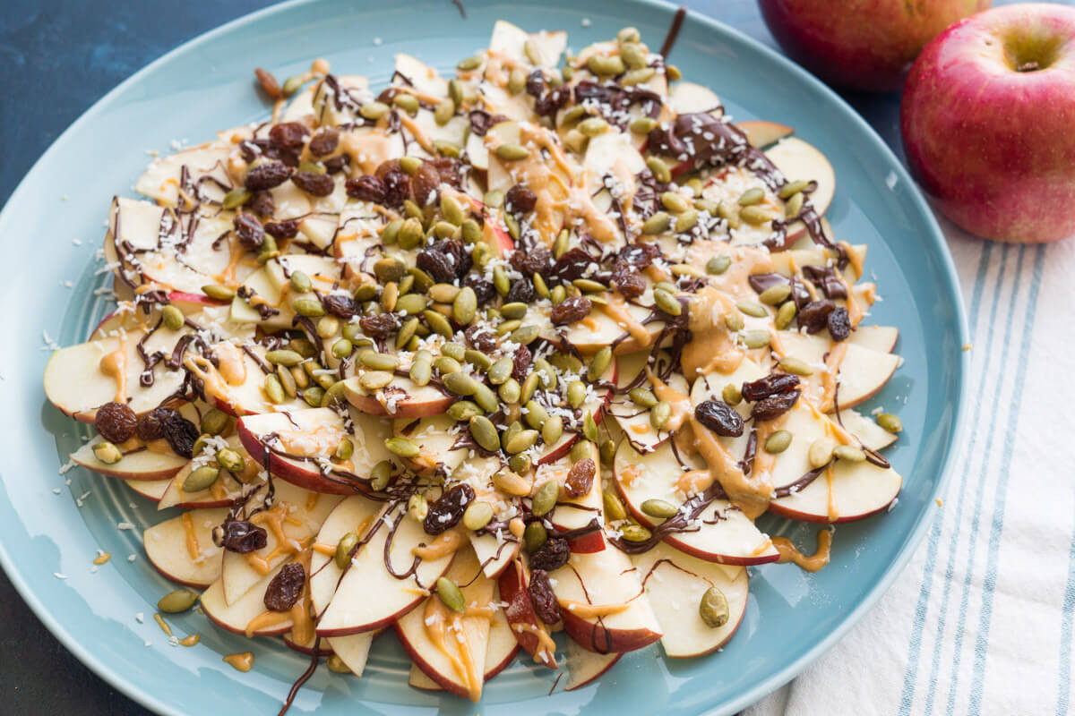 Healthy Apple Nachos
 Apple Nachos A Healthy Snack for Kids