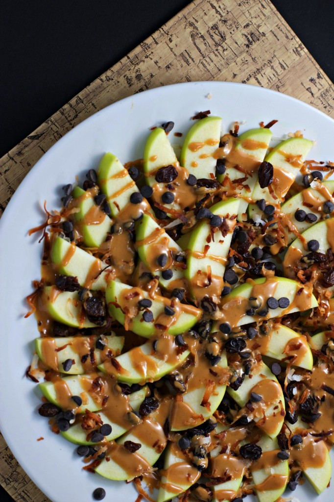 Healthy Apple Nachos
 loaded apple nachos vegan gluten free