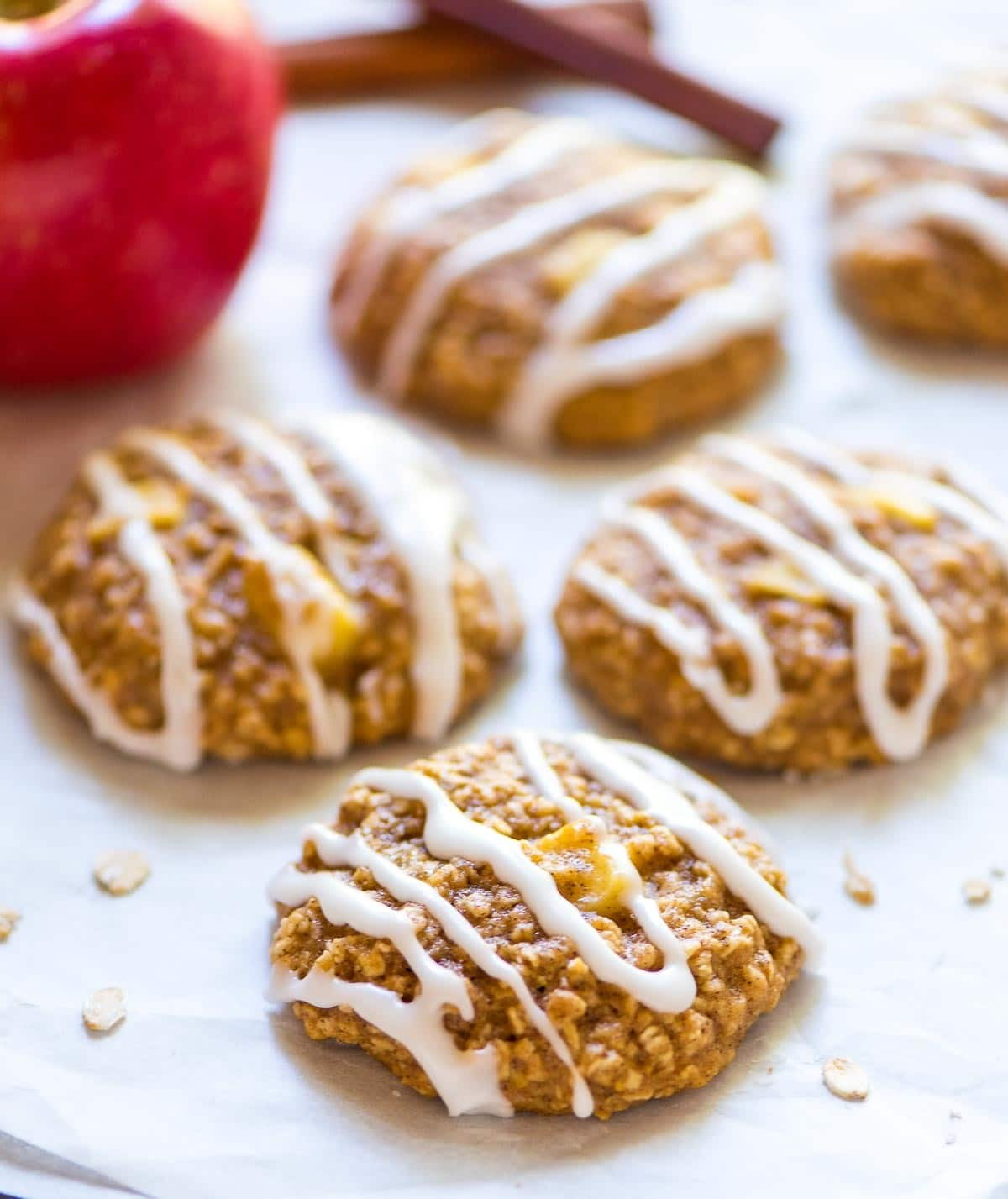 Healthy Apple Oatmeal Cookies
 Apple Oatmeal Cookies